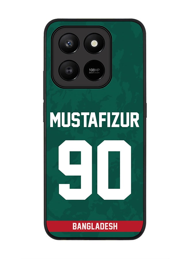 Stylizedd For Honor X7d 4G / X7d 5G / 400 Smart Case,Slim fit Camera Protection, Shockproof Thin Phone cover  - Bangladesh Mustafizur Rahman, Jersey No 90 - Image 1